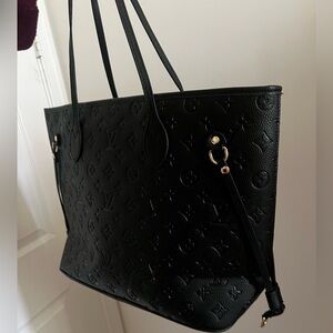 Not Org. LV tote bag black NEW